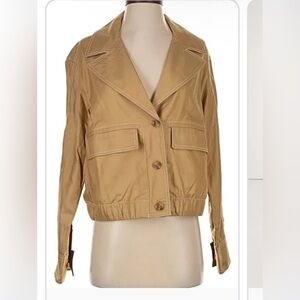 Banana Republic Tan Amelia Flat Jacket Sz-M